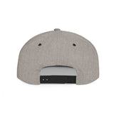 Snake Outline Snapback Hat — Minimalist Reptile Streetwear