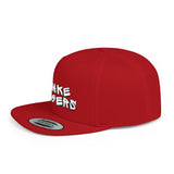 Snake Fingers Flat Bill Snapback Hat — BJJ Streetwear Cap
