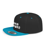 Snake Fingers Flat Bill Snapback Hat — BJJ Streetwear Cap