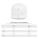 Snake Outline Snapback Hat — Minimalist Reptile Streetwear