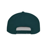 Snake Outline Snapback Hat — Minimalist Reptile Streetwear