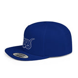 Snake Outline Snapback Hat — Minimalist Reptile Streetwear