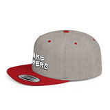 Snake Fingers Flat Bill Snapback Hat — BJJ Streetwear Cap