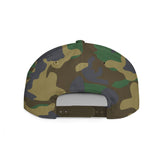 Snake Fingers Flat Bill Snapback Hat — BJJ Streetwear Cap