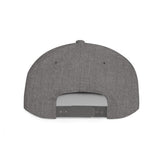 Snake Outline Snapback Hat — Minimalist Reptile Streetwear
