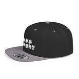 Snake Fingers Flat Bill Snapback Hat — BJJ Streetwear Cap