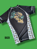 Hustle and Tussle short-sleeved rashguard