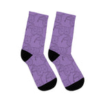 All Over Socks Purple