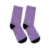 All Over Socks Purple