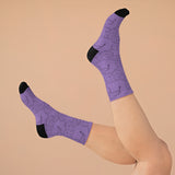 All Over Socks Purple