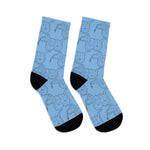 All Over Socks Blue