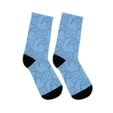 All Over Socks Blue