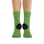 All Over Socks Green