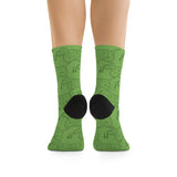 All Over Socks Green