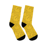 All Over Socks Yellow