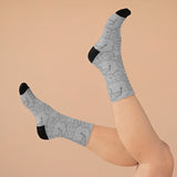 All Over Socks Grey