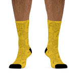 All Over Socks Yellow