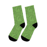 All Over Socks Green