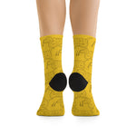 All Over Socks Yellow