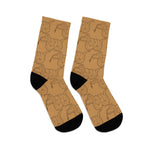 All Over Socks Brown