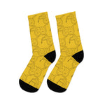 All Over Socks Yellow